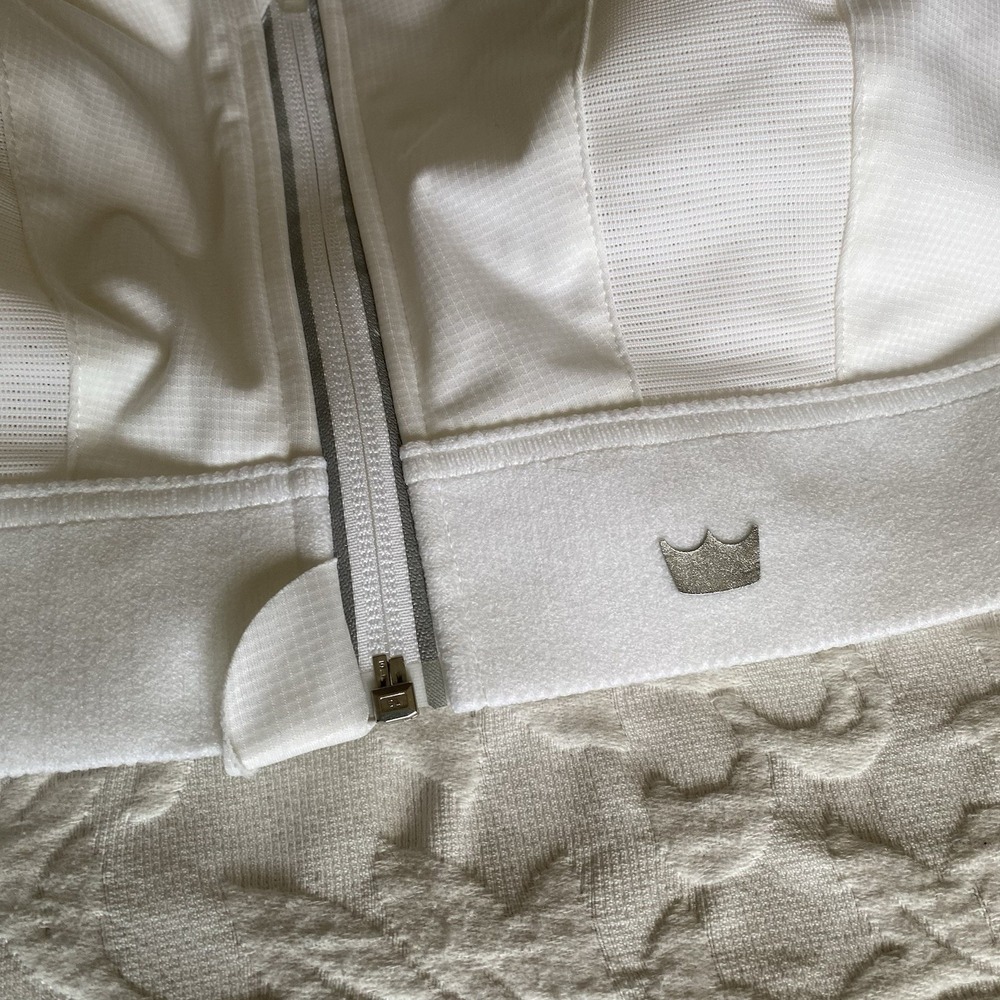 Shefit Ultimate High Impact Sports Bra Zip Front Adjustable 3Luxe 3 Luxe White - Picture 4 of 8